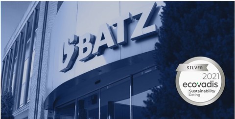 BATZ Group awarded silver medal by Ecovadis