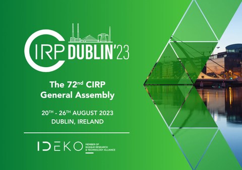 Ideko showcases in Dublin new technologies to reduce vibrations during machining of parts