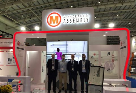 MONDRAGON Assembly shows its solutions at “Intersolar India”