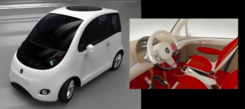 The City Car is exhibited in the Alhóndiga of Bilbao 