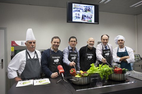 “Sukaldatu”, una iniciativa para promover la cocina saludable de Basque Culinary Center, Ikastolen Elkartea y Eroski 