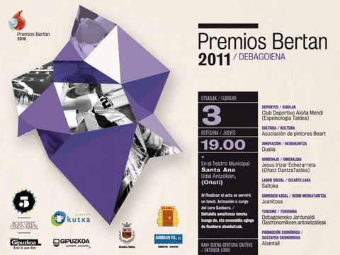 Abantail recibe el premio Bertan, por la promoción económica