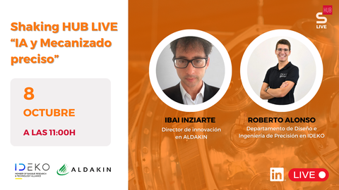 Abierta la inscripción para el siguiente directo de "Shaking hub"