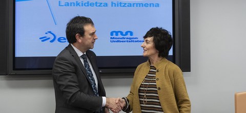 Acuerdo de colaboración entre Mondragon Unibertsitatea y EITB