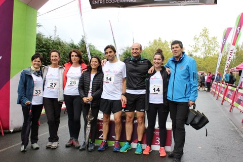 Al mal tiempo... ¡buena acción solidaria! 