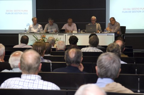 Asamblea Anual  de la asociación Amigos de Arizmendiarrieta en Garaia