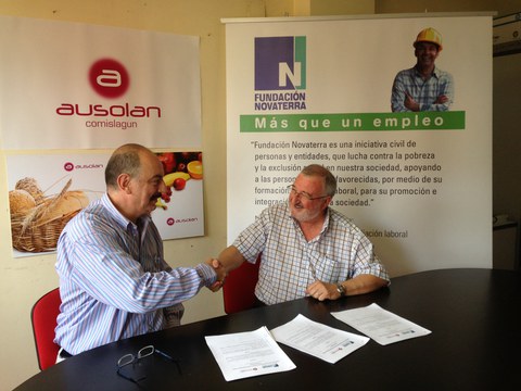Ausolan Comislagun y Fundación Novaterra firman un acuerdo de colaboración
