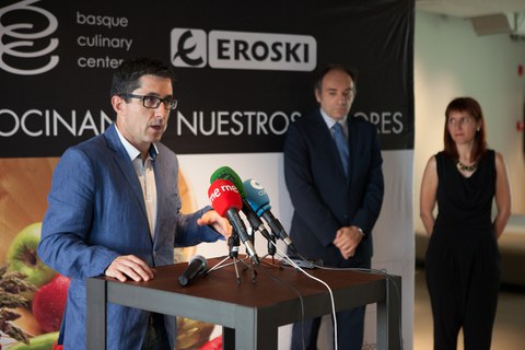 Basque Culinary Center y Eroski convocan la IV edición del concurso "Cocinando nuestros sabores" para ensalzar los productos locales