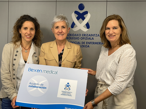 Bexen Medical colabora con el Colegio Oficial de Enfermería de Gipuzkoa