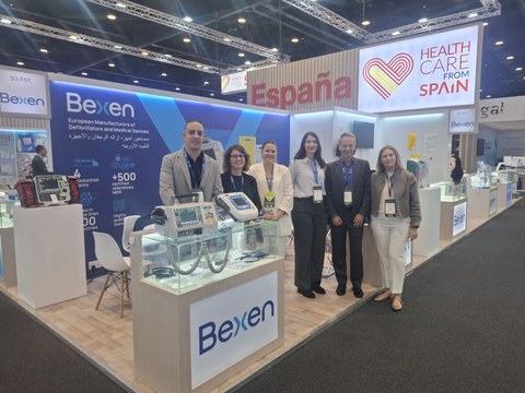 Bexen refuerza su estrategia internacional en la World Health Expo de Dubái