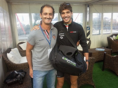 Columbus, patrocinador del Campeonato de Italia de triatlón 