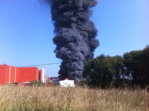 El incendio producido en Maier no ha afectado a sus instalaciones productivas