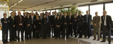 Crédit Agricole y Bankoa visitaron MONDRAGON