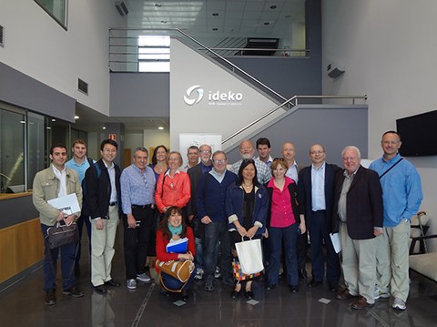 Destacados líderes internacionales en materia de sostenibilidad han visitado IK4-IDEKO y DANOBATGROUP