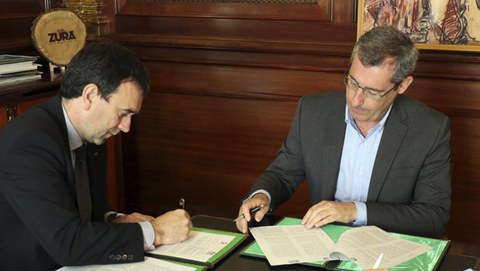 Diputación Foral de Gipuzkoa y Mondragon Unibertsitatea renuevan el acuerdo de colaboración