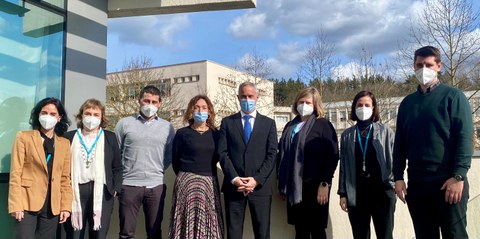 Directivos de SPRI visitan las instalaciones de LORTEK, miembro de la alianza BRTA