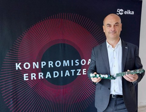 Eika, la cooperativa vizcaína líder mundial en la venta de focos de calor para placas vitrocerámicas