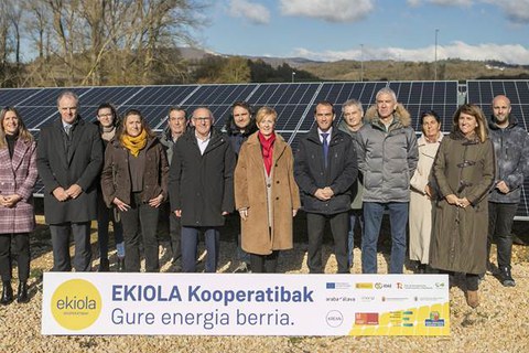 Ekiola Mendialdea, primera cooperativa ciudadana de Euskadi en producir energía