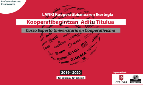 El 20 de septiembre último día para inscribirse en el Curso Experto en Cooperativismo