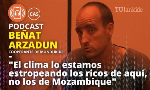 "El clima lo estamos estropeando los ricos de aquí, no los de Mozambique"