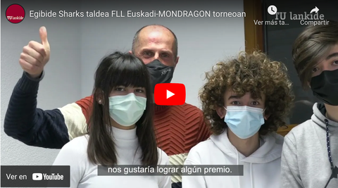 El colegio Egibide estará en FLL Euskadi-MONDRAGON