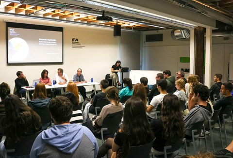 El conflicto vasco a debate en el campus de Comunicación de Mondragon Unibertsitatea