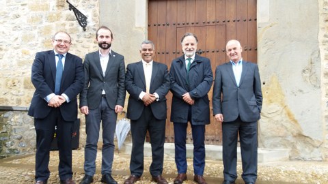 El cónsul de Francia en Bilbao visita MONDRAGON