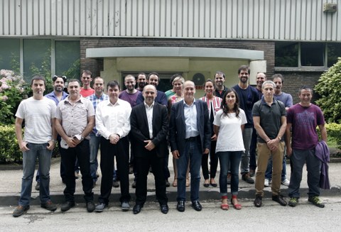 El diputado general de Gipuzkoa visita Ederfil-Becker