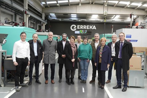 El Gobierno Vasco aplaude la estrategia de diversificación de ERREKA