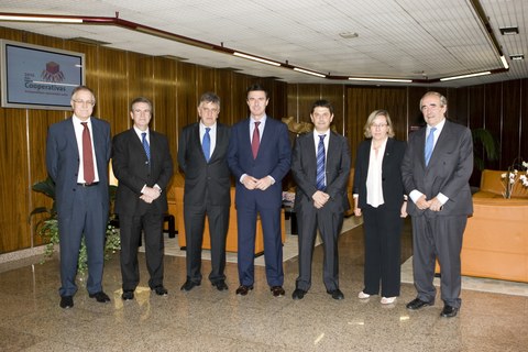 El ministro de Industria visita MONDRAGON