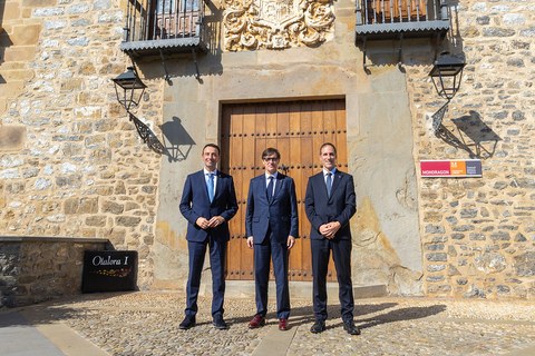 El president de la Generalitat catalana, en MONDRAGON
