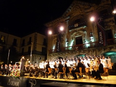 Emotivo concierto, para celebrar los 50 años de Ulma