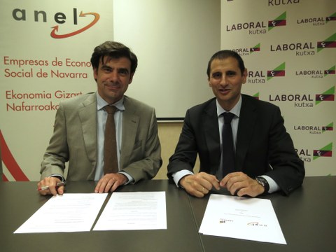 Emprendedores y pymes accederán a la financiación del FEI gracias al convenio entre ANEL y Laboral Kutxa