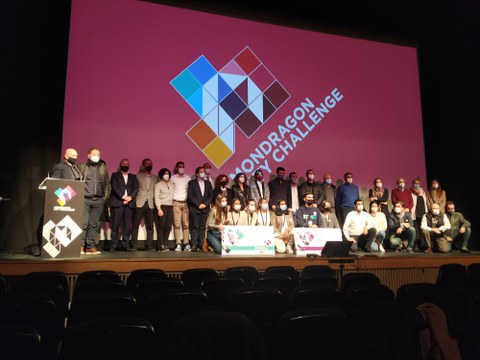 Equipos ganadores de la primera edición de Mondragón City Challenge