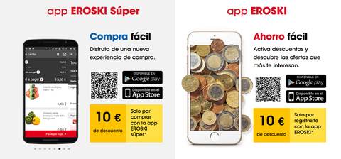 Eroski aumenta un 12% las ventas online y presenta sus nuevas aplicaciones para móvil