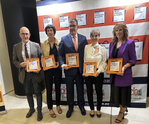 Eroski obtiene cinco galardones en los Premios Comercio del año