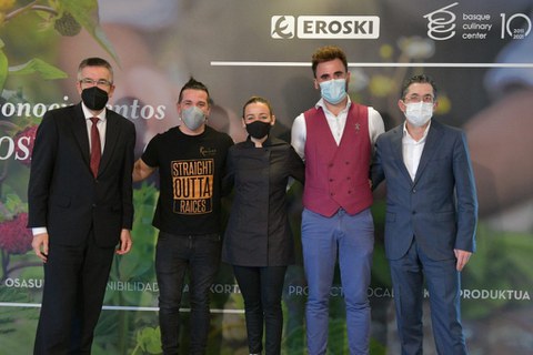 Eroski y Basque Culinary Center reconocen el talento joven