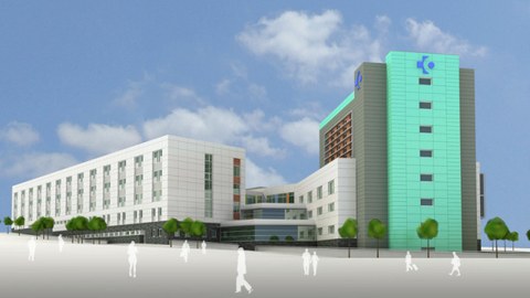 ERREKA instala todas las  puertas automáticas del nuevo hospital de Uribe Kosta 