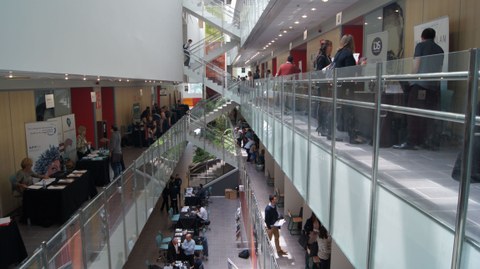 Éxito de la feria de empleo y formación Lanbai, de Mondragon Unibertsitatea