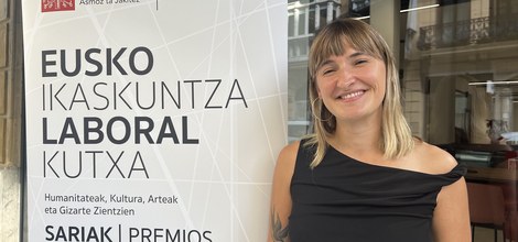 "Este premio servirá para mostrar la relación entre nacionalismo vasco y feminismo"