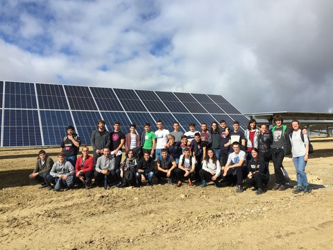 Estudiantes de Ingeniería de la Energía visitan Ekian