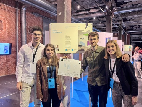 Estudiantes del Máster en Diseño Estratégico de Mondragon Unibertsitatea reciben dos premios