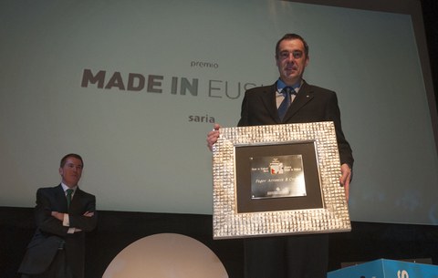 Fagor Arrasate recibe el premio “Made in Euskadi”