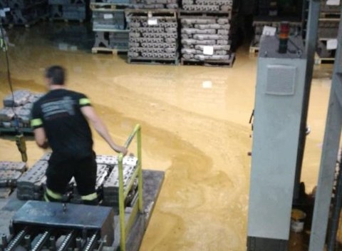 Fagor Ederlan Tafalla reanuda la actividad tras las inundaciones 