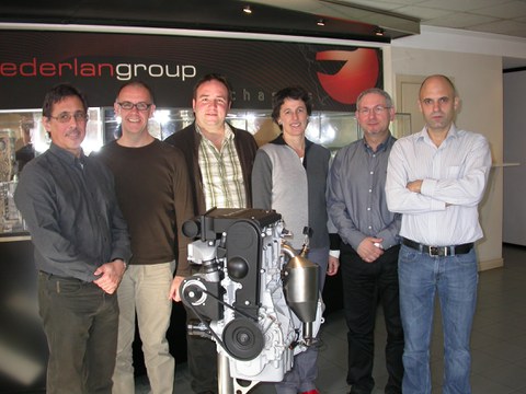 Fagor Ederlan y Lotus Engineering presentan su modelo de eco-motor "Lotus Range Extender" en Ginebra