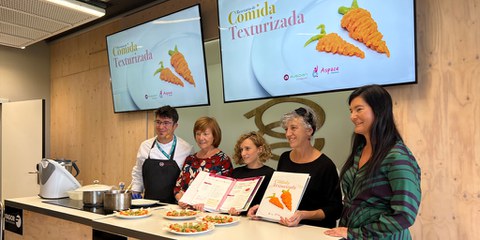 Fundación Ausolan y Aspace Gipuzkoa innovan con un recetario de comida texturizada