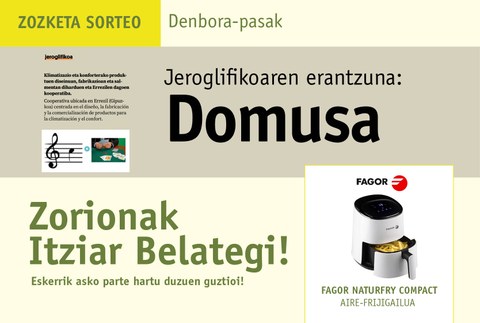 Itziar Belategi, ganadora del sorteo de TU Lankide 627