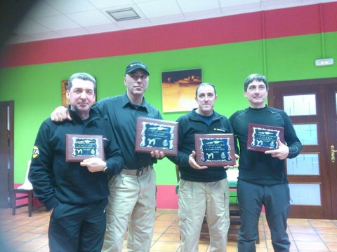 Gran trabajo del equipo de tiro de Bergara en el Campeonato de Gijon