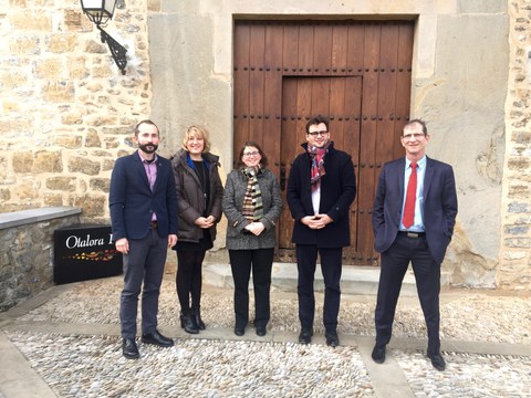 Representantes de la cooperativa francesa Groupe-Up visitan MONDRAGON