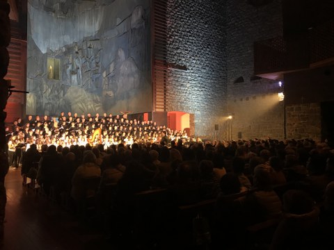 `Humanity at Music, Sinfonia Kooperatiboa´ y MONDRAGON protagonistas del concierto de Navidad de ETB